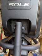 E95 Step 1-5 09 Mate the console to the mast so that brass nuts show through.jpg