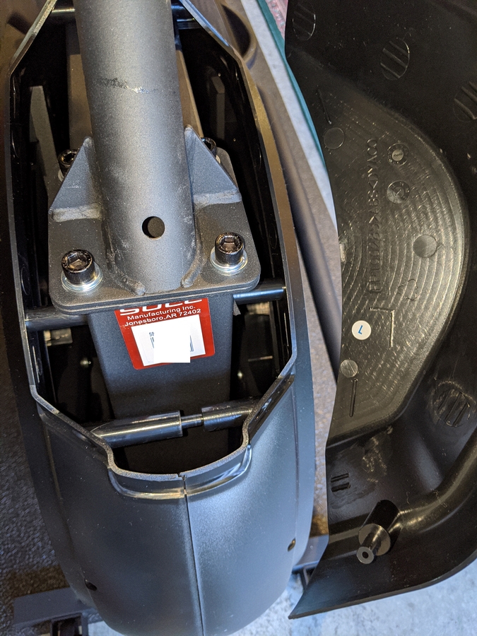 E95 Step 4-01 02 Base of console mast (12); be sure you recorded serial number on page 1.jpg