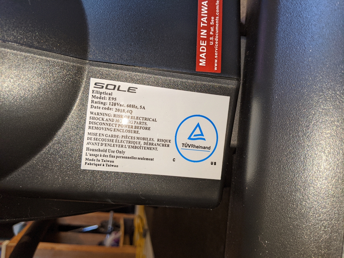E95 Step 4-07 04 Draws 5 amps at 120 volts (40% of 15A outlet capacity).jpg