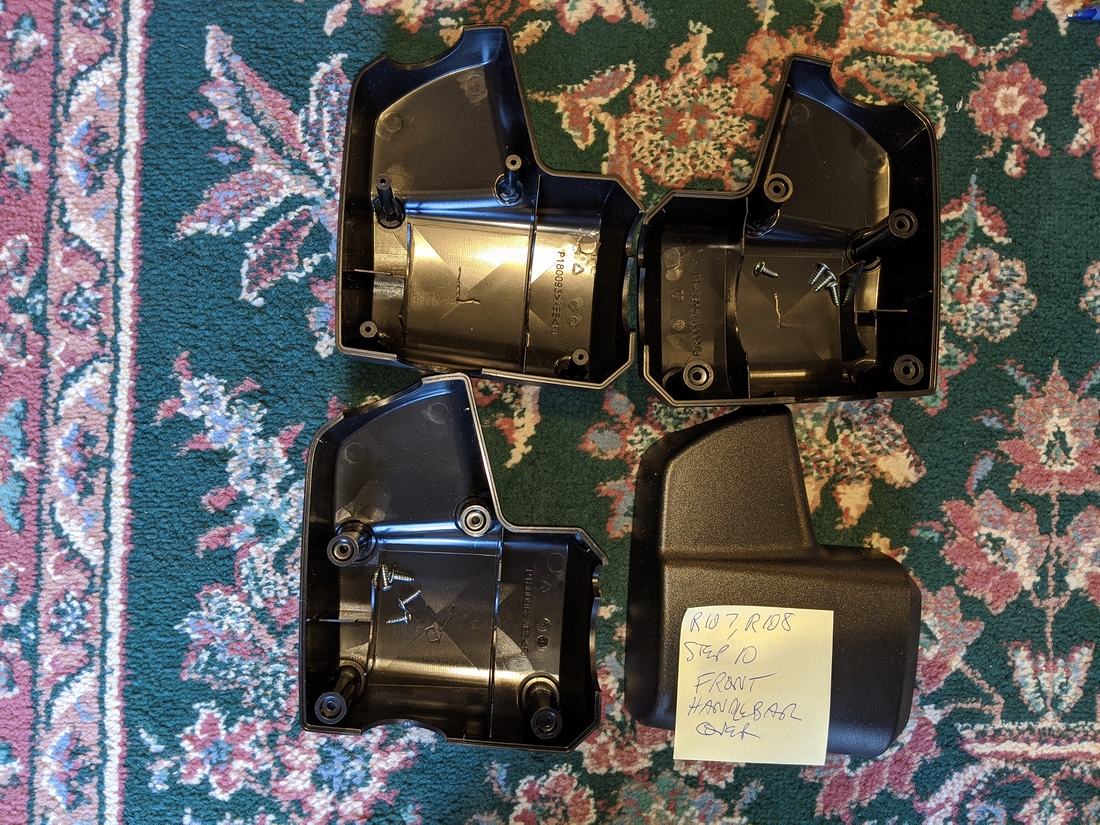 E95 Step 4-10 01 Left Front and Rear Handle Bar Covers (top, 105 & 106, etched L), Right covers (bottom, etched R), four Sheets per set.jpg
