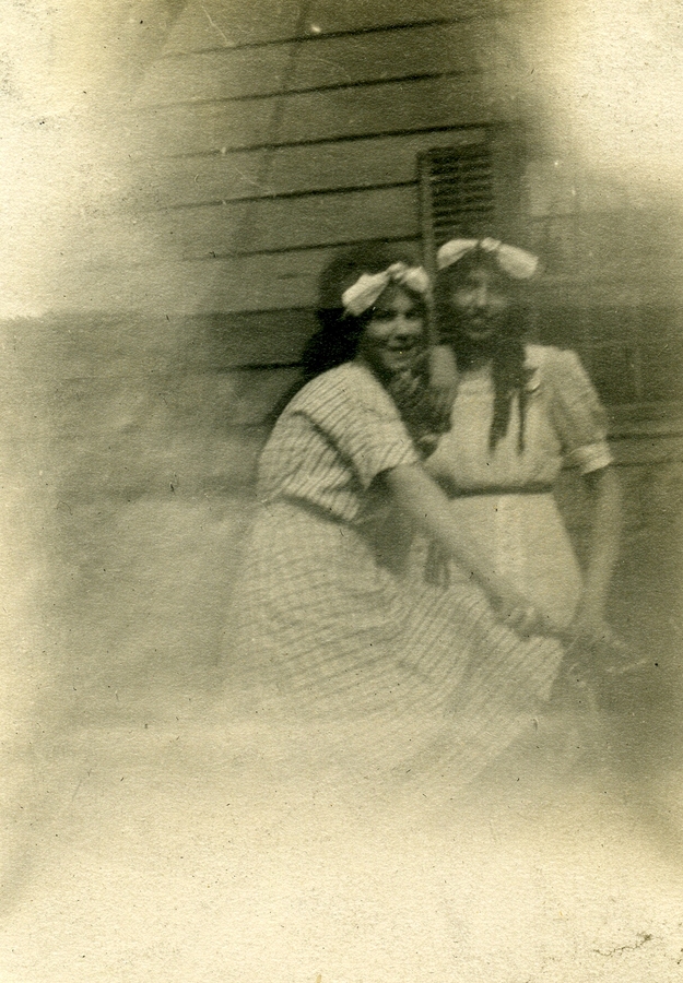 1914~ Mabel & unknown.jpg