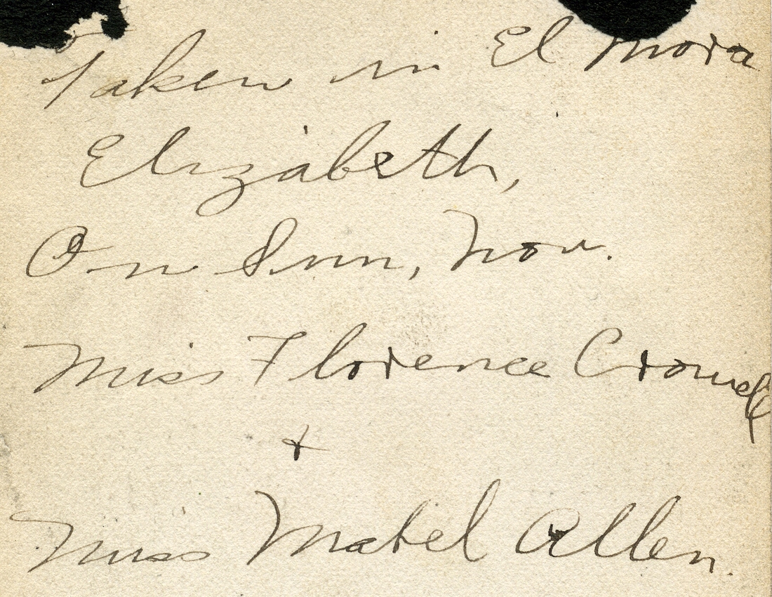 1915~ Mabel & Aunt Jessie [writing on back].jpg