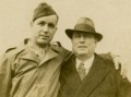1943-03 4 Harry Jr on leave after Basic, with Harry Sr.jpg