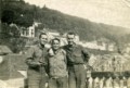 1944-10 2 Harry with friends & luger, France.jpg