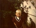 1966-09 Eric (modeling Karen's sweater).jpg