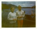 1969-10~ Karen & Christy; Hemlock Hall, Blue Mountain Lake, Adirondacks.jpg