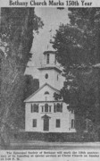 1950-10-13 Across the street from where Mary (Stevens) & Timothy Fowler III were married; Christ Church 150 years, Bethany CT.jpg