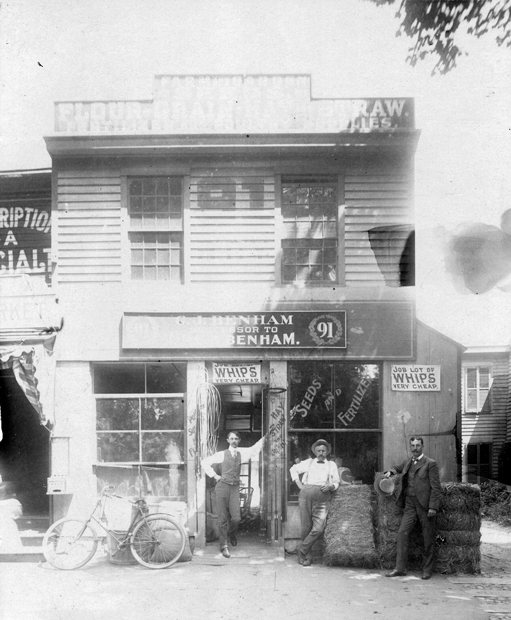 1900~ Whip Sale  - W S Fowler (center) - G J Benham [detail pages follow]store.jpg