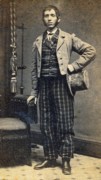 1866~ 3 Charles Edward Fowler in a play, Indianapolis IN [065].jpg
