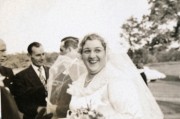1950-10-14 1 The Bride - Wedding of Jeannette & Charlie Razee, Westville, New Haven CT.jpg