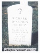 1995-11-22 Dick Wilkins gravestone, Arlington National Cemetery.jpg
