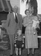 1950 Walter & Bess Frisbie, with their grandsons Alan & Paul.jpg
