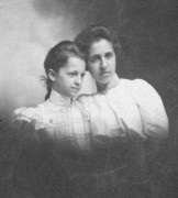 1895~ 1 Ruth Bowman (Mrs Spencer Ensign); Bessie Bowman (Mrs Walter Frisbie).jpg