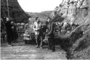 1937~ Ernest Hemingway & Herb, Belchite sector, Spain.jpg