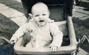 1949-03-22 6 Pete Jr (9 mo) with 6 teeth, 49 Wainwright St, Dorchester MA.jpg