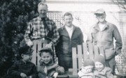 1954-04-25 06 (f) John, Dan, Carl & Pete Jr; (r) Ped, Jack & Pete.jpg