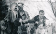 1954-04-25 11 (f) John, Ped, Carl & Pete Jr; (r) Dan, Pete Sr & Jack.jpg