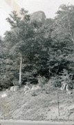 1955-08 11 Our non-profile view of the Old Man of the Mountain, NH.jpg