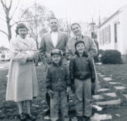1956-01 9 Us & Aunt Til; Needham MA.jpg