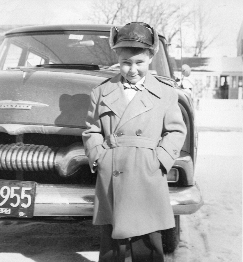 1956-01-08~ 2 Dan, Plymouth wagon (new Sep 55).jpg