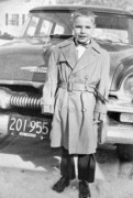 1956-01-08~ 4 Pete Jr & Plymouth Wagon (new Sep 55).jpg
