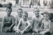 1957-07 8 David Hoyt, Ron Stitt, Dan, Pete Jr & Ted Shaughnessy.jpg