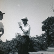 1961-07 07 Pete Jr & Pete, Stow-A-Way Golf Course, Stow MA.jpg
