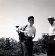 1961-07 6 Pete Jr & Pete, Stowaway Golf Course, Stow MA.jpg