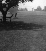 1961-08-10~ 10 Toward first tee and hole by the water, Tarratine Golf Club, Islesboro ME.jpg