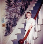 1961-09-03~ 09 Andrea & mural 'JLC for WHC - March 1959', Islesboro ME.jpg