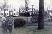1954-11 (f) John & Carl; (r) Judy, Jack & Jiinny; Wellesley MA.jpg