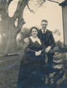 1916 01 Elizabeth Fowler (Liz) Perry & Horace Burr Jay (Ped) Perry.jpg