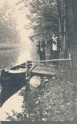 1916 11 Doris & Bunnie, canoe trip in NJ.jpg