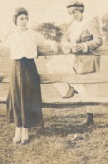 1916 16 Doris & Queen Curry, Staten Island.jpg