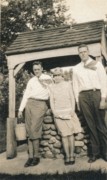 1929~ Ped, Doris & Eb Griffing, en route to Bear Mountain Bridge.jpg