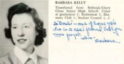 1940 Barbara 'Kelly' Kelly in Wellesleyan yearbook p17.jpg