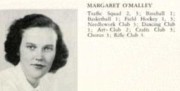 1940 Margaret O'Malley in Wellesleyan yearbook p21.jpg
