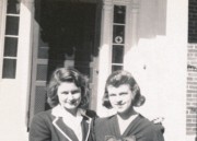 1943-09~ 6 Diane & Jinny Potter, future sisters-in-law.jpg