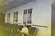 1954-10 1 Ped & iced tea in Santa Paula cruise ship.jpg