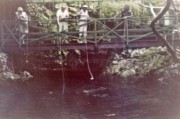 1956-09 16 Ped (plaid shirt) fishing for turtles, 'Devils Hole', Bermuda.jpg