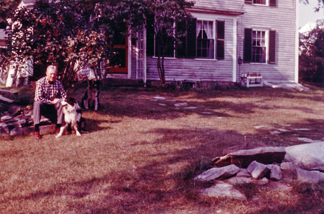 1957 3 Ped on way home from Nova Scotia, Newcastle ME.jpg