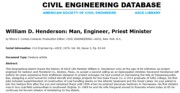 1976 William D Henderson - Man, Engineer, Priest Minister - abstract of bio.png