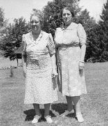 1937~ Katie Johnson & Liz Perry, Bantam Lake.jpg
