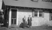 1941-04-18 Katie Johnson & Liz Perry, Bantam Lake CT.jpg