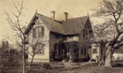 1882~ Aunt Cate & grandson Henry Stevens Morse, home of Henry & Catherine (Andrus) Stevens, East Berlin CT.jpg