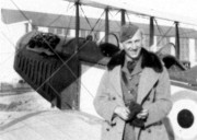 1918-02 Captain Vernon Castle, a few days before his death in a crash, Fort Worth TX.jpg
