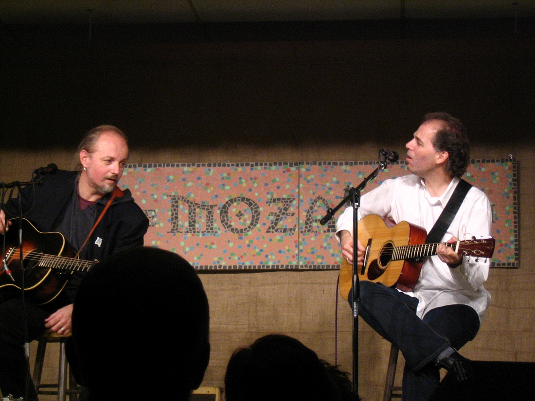 2005-01-08 Garnet Rogers & Brooks Williams, Mozaic Room, Avon.jpg