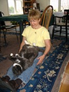 2006-04-16 1 Karen and Mittens, Needham.JPG
