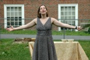2006-07-02 3 Hope Church, Pastor Liz Meyer-Boulton - outdoor services.jpg