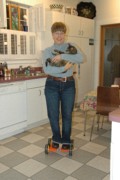 2006-12-07 2 Karen on PedalGo.jpg